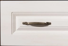 Nočný stolík Atik, biely