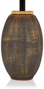 Stolní lampa Elev hnědá/zlatá