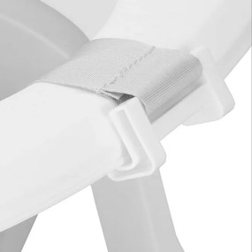 Skladacia vanička 40 L SPRINGOS SB0060 - sivá