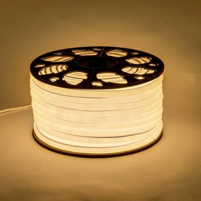 DECOLED D-TYP jednostranný LED Neon, teple bílá, IP67, 50 m