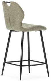 Zelené barové stoličky v súprave 2 ks (výška sedadla 65 cm) Muli – Marckeric