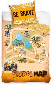 Posteľné obliečky Safari 140x200/70x90 cm