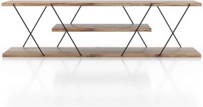 TV skrinka Canaz v2 - Black, Walnut