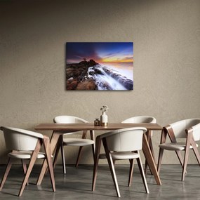 Obraz hory v hmle (70x50 cm)
