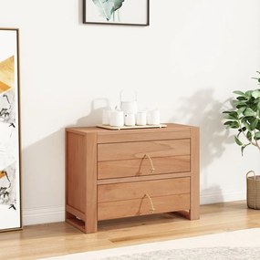 vidaXL Komoda 80x35x60 cm masívne teakové drevo