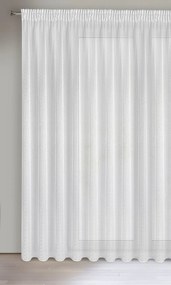 ZÁCLONA NA PÁSKE SIBEL 300 CM X 250 CM BIELA