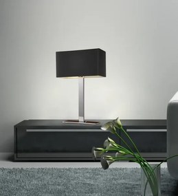 Dizajnová stolová lampa Martens čierne