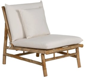 Biele kreslo Bamboo – Ixia