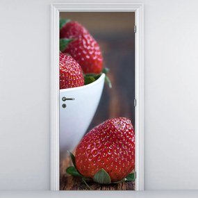 Fototapeta na dvere - Jahody (95x205cm)