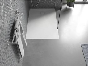 Mexen Bert, SMC obdĺžniková sprchová vanička 90 x 70 cm, biela, 4K107090