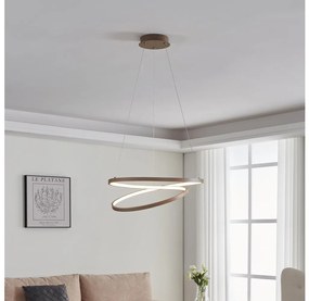 Eglo 901139 - LED Luster na lanku RUOTALE LED/36W/230V 3000K béžová EG901139
