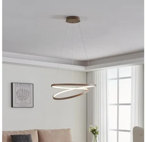 Eglo 901139 - LED Luster na lanku RUOTALE LED/36W/230V 3000K béžová EG901139