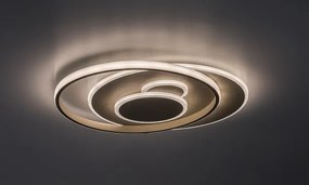 Rabalux 71465 - LED stmievateľné stropné svietidlo BRANTIEL 57W/230V 3000-6000K 48,5x40 cm + diaľkový ovládač