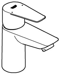 GROHE 32858001 - Umývadlová batéria BAUEDGE 147 mm lesklý chróm