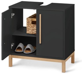 Skrinka pod umývadlo »Eklund«, antracitová