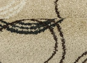 Koberce Breno Kusový koberec LOTTO 290/FM7Y, béžová, viacfarebná,100 x 150 cm