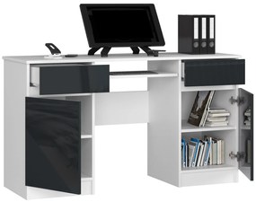 PC stolík Bahadur  (grafit lesk). Vlastná spoľahlivá doprava až k Vám domov. 1069621