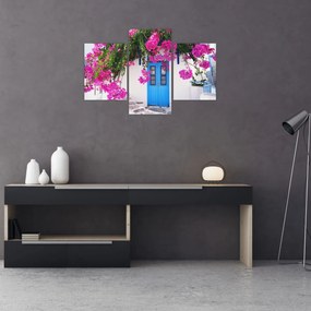 Obraz - Tradičný grécky dom (90x60 cm)