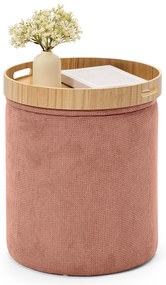 Odkladací stolík s podnosom a možnosťou sedenia