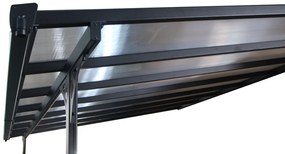 Rojaplast BRUCE H pergola - TRANSPARENTNÝ polykarbonát