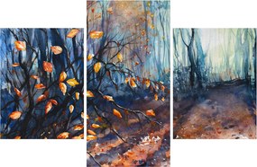 Obraz - Lúče jesenného slnka (90x60 cm)