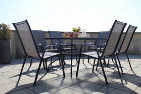 Garden Line PRAVOUHLÝ ZÁHRADNÝ STÔL 150 x 90 x 70 cm