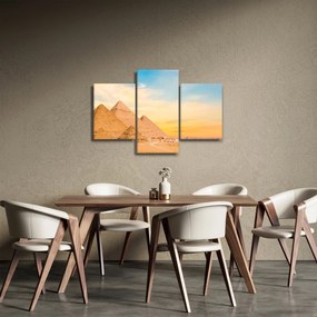 Obraz egyptských pyramíd (90x60 cm)