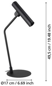Eglo 900908 - LED Stolná lampa ALMUDAINA LED/5W/230V