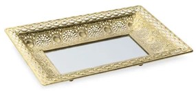 Sada dekoračných podnosov GLORI 01 zlatá (3 ks)