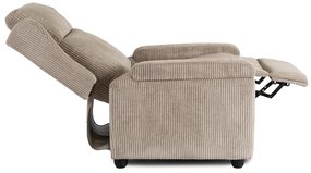 Polohovacie kreslo Suplicios (béžová) . Akcia -20%. Vlastná spoľahlivá doprava až k Vám domov. 1119222