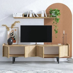 Televízny stolík Cursa Sapphire Oak
