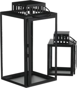 Set dvoch lampášov čierny JS462 BK (2 ks)