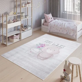 Detský koberec s motívom roztomilých zvieracích kamarátov Šírka: 140 cm | Dĺžka: 200 cm
