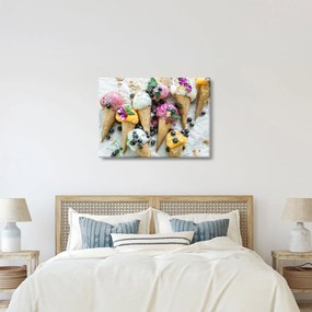 Obraz so zmrzlinami (70x50 cm)