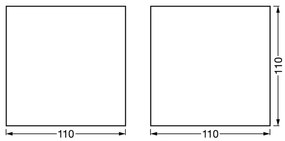 Ledvance - LED Stmievateľné nástenné svietidlo SMART+ WOOD LED/7W/230V Wi-Fi