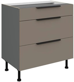 Kuchynská skrinka Aria-Ta/Ant Anti Fingerprint 80d 3s Bb