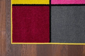 Detský koberec Funky Top Kuku žltý