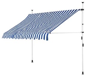InternetovaZahrada Markíza modro biela - 250 cm