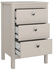 Sivobéžový nočný stolík Madrid – Tvilum