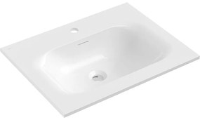 Mexen Vela, umývadlo na zapustenie 61 x 46,5 cm, biela lesklá, 25236000