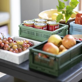 Made Crate Skladacia prepravka Green Bean Green – mini