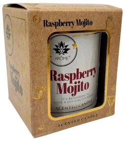 ARÔME Sviečka s vôňou drinku 125 g Raspberry Mojito