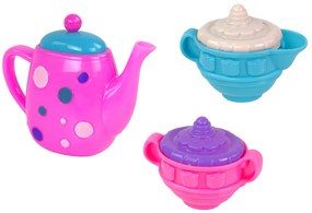 Lean Toys Čajová súprava - šálky, taniere, príbory, misky