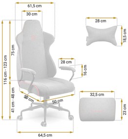 Kancelárska stolička Sofotel Verona 2583 - šedá