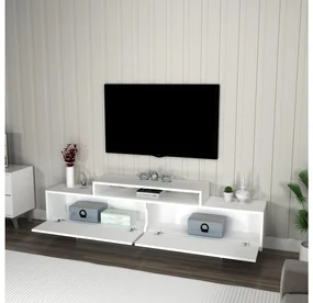 TV stolík/skrinka Grasias (biela). Vlastná spoľahlivá doprava až k Vám domov. 1107676
