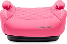 Autosedačka-podsedák  BABY MIX HERO Plus ISOFIX I-SIZE pink