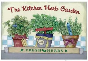 Ceduľa The Kitchen Herb Garden