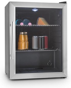 Klarstein Beersafe XL, chladnička, 60 l, energet. trieda D, sklenené dvierka, nehrdzavejúca oceľ