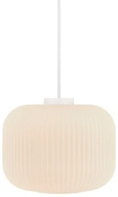 Nordlux Závesný luster z opálového skla Milford pre žiarovku E27 ø30cm 46583001