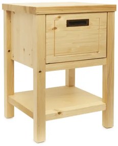 Kúpeľňová skrinka nízka Naturel Country 55x72,5x40 cm prírodná COUNTRYN55ZNA, 1 ks